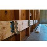 45x180 Hot Dip Galvanized Steel Joist Hangers for Wooden Frame ISO9001 2008