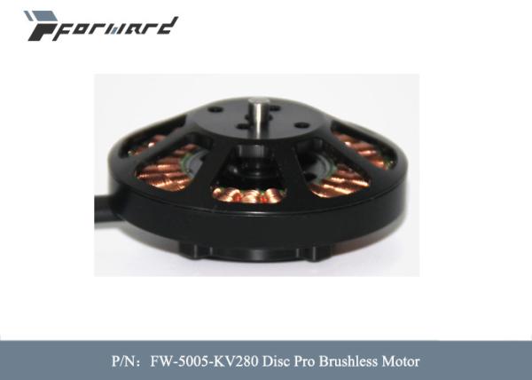 FW-5005-KV280 0.9A Small Electric Brushless DC Motor Disc Motordisc 500W for