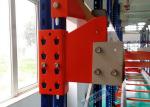 Semi Automatic Heavy Duty Storage Racks 50 Pallets Deep Shuttle Storage System