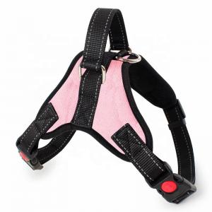 China Geometric Style Pet Vest Harness Front Clip High Visibility Dog Harness on sale