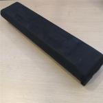Black Rubber Steel Clip On Roadliner Track Pads For Excavators