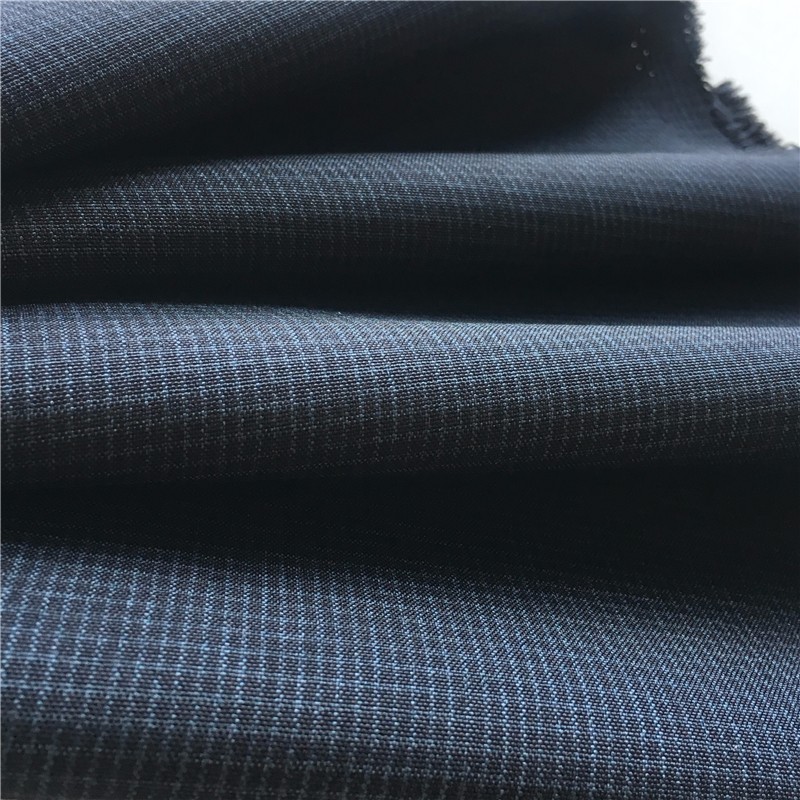 300D*300D Plain Two Colors Lattice Fabric For Lady Dress Men Suit Grid Cloth RZ 1675