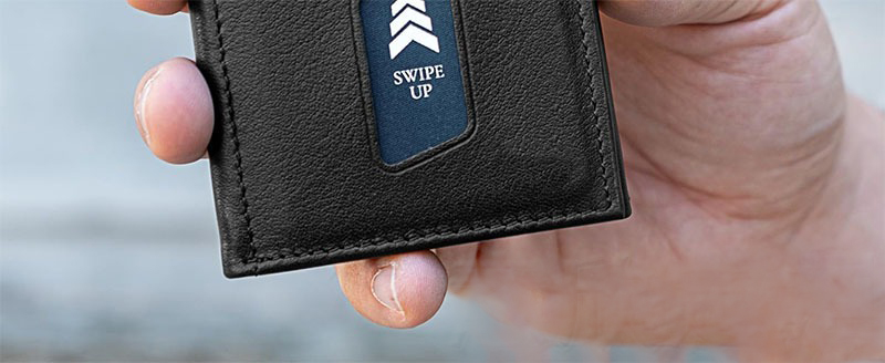 OEM/ODM Rfid Blocking Slim Wallet Card Case Credit Card Holder For Men PU Trifold Wallet