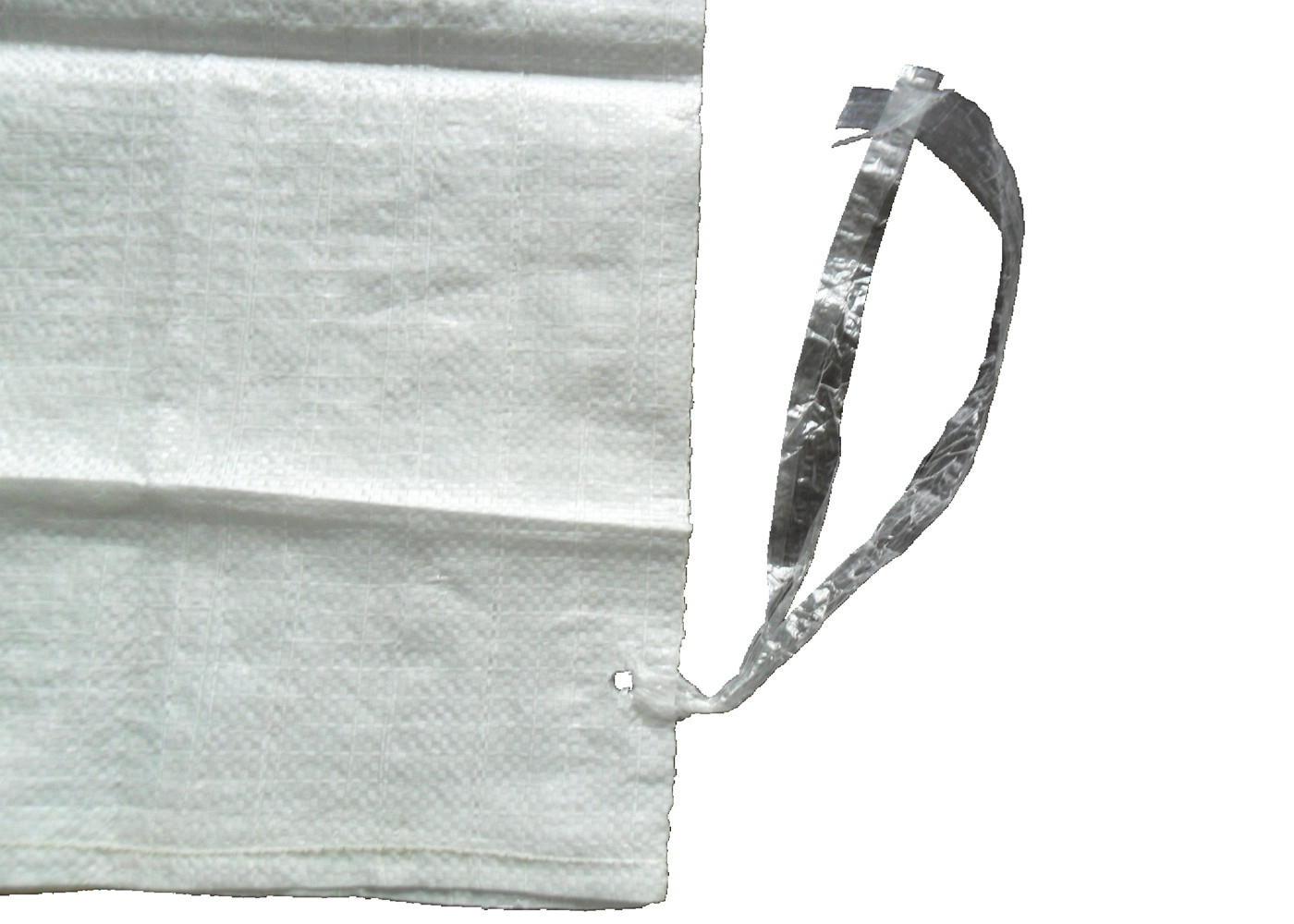 Virgin Material White Woven Polypropylene Sand Bags 50kg With Single Or Double Sewing