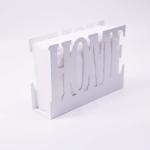 Modern Elegant Metal Napkin Holder Powder Coated Technique For Dining Room