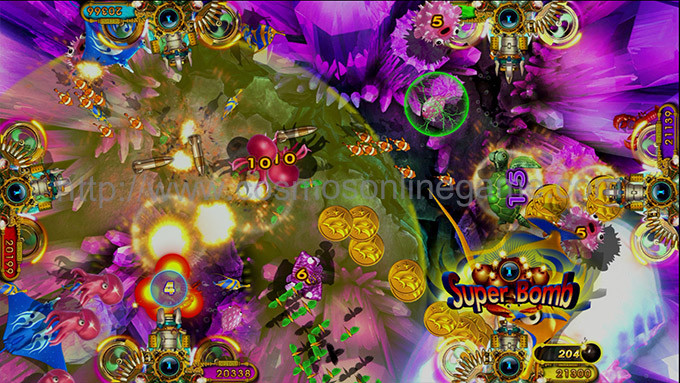 Metal Cabinet Fish Game Motherboard Ocean King 2 Ocean Monster 6 Player Arcade Machine