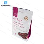 PVC Self Sealing Plastic Bag Custom LOGO Eight Side Sealing Snack Zipper Bag