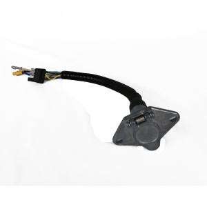 Wholesale US Trailer Adapter Electric Us Type Trailer Plug Durable Zinc Type Adapter Black Color from china suppliers