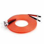 MTRJ Multimode Fiber Optic Patch Cables , Duplex Fiber Optic Patch Cord