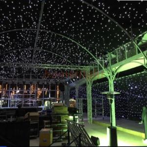 Wholesale Custom Church Wedding Backdrop LED Star Curtain Lights with Working Temperature -22 85C from china suppliers