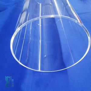 Wholesale Resistance High Temperature Customizable Size Quartz Glass Tube Fused Silica Transparent Quartz Tube from china suppliers
