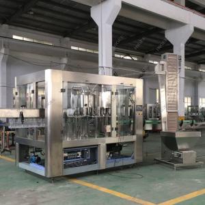 Wholesale Soft Drink Automatic Water Filling Machine Gravity Filling For PET Plastic Bottle from china suppliers