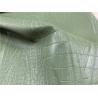 Buy cheap Crocodile Embossed Sofa Leather Fabric 0.7mm Suede Fabric Backing For Garment from wholesalers