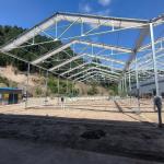 Commercial Large Tunnel Automated Retractable Roof Plastic Film Vegetable