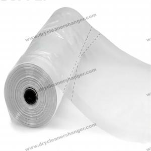 Wholesale Transparent Perforated Poly Tubing Roll for Laundromats Customized plastic bag roll from china suppliers