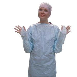 Wholesale Lightweight Disposable Work Overalls , Disposable Hospital Theatre Gowns from china suppliers