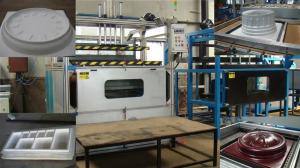 Wholesale Polyethylene Benchtop Roto Molder Machine Capacity 500-1000 Liters from china suppliers