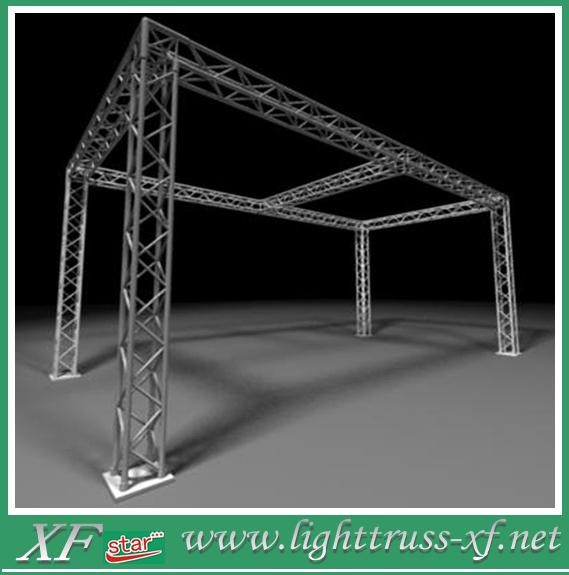 Hang Speaker Aluminum Square Truss / Silver Aluminum Stage Truss 0.5M-4M