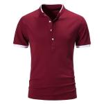 OEM Foreign Trade Summer Men'S Casual Short Sleeved T -Shirt Basic Pure Color