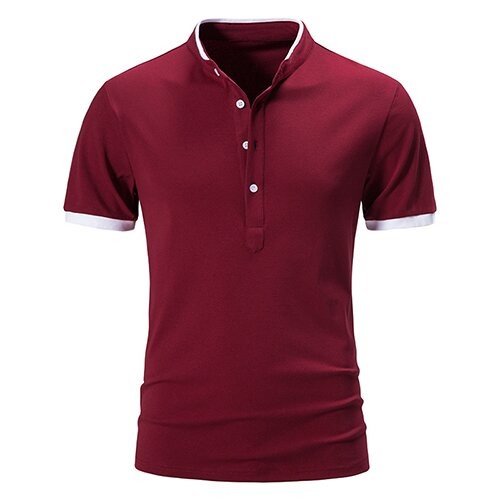 OEM Foreign Trade Summer Men'S Casual Short Sleeved T -Shirt Basic Pure Color
