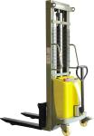 Double Mast Semi Electric Stacker For Warehouse 1000kg 2500mm Convenient