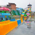 Multicolored Adult Speed Water Slides Water Play Equipment Customizable