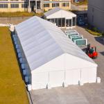 Aluminum Alloy 6061 T6 Garden Clear Top Marquee Tent For 500 1000 Seaters ABS