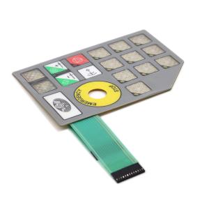 Buy cheap Waterproof Capacitive Membrane Keypad With PET Circuit ZIF Connector from wholesalers