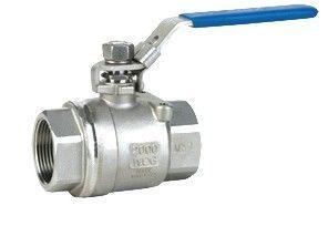Wholesale 1/2&quot; Female Thread Stainless Steel Ball Valve Wcb / 304 / 316 1000wog CF8M RPTFE PPL Seat PAD from china suppliers