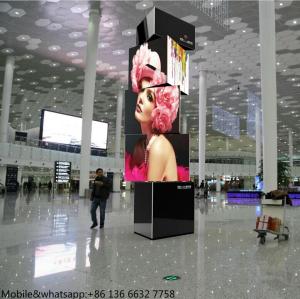 Wholesale New Spinning LED Display P4 P5 P6 Creative LED Display Outdoor from china suppliers