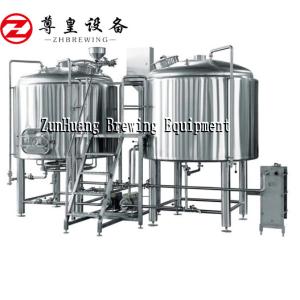 Wholesale High Performance Beer Brewing Machine , 0.15 - 0.3Mpa Beer Manufacturing Plant from china suppliers