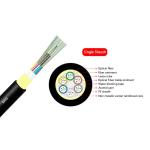 100m 200m Span Outdoor Aerial Fiber Optic Cable G652D ADSS Fiber Cable