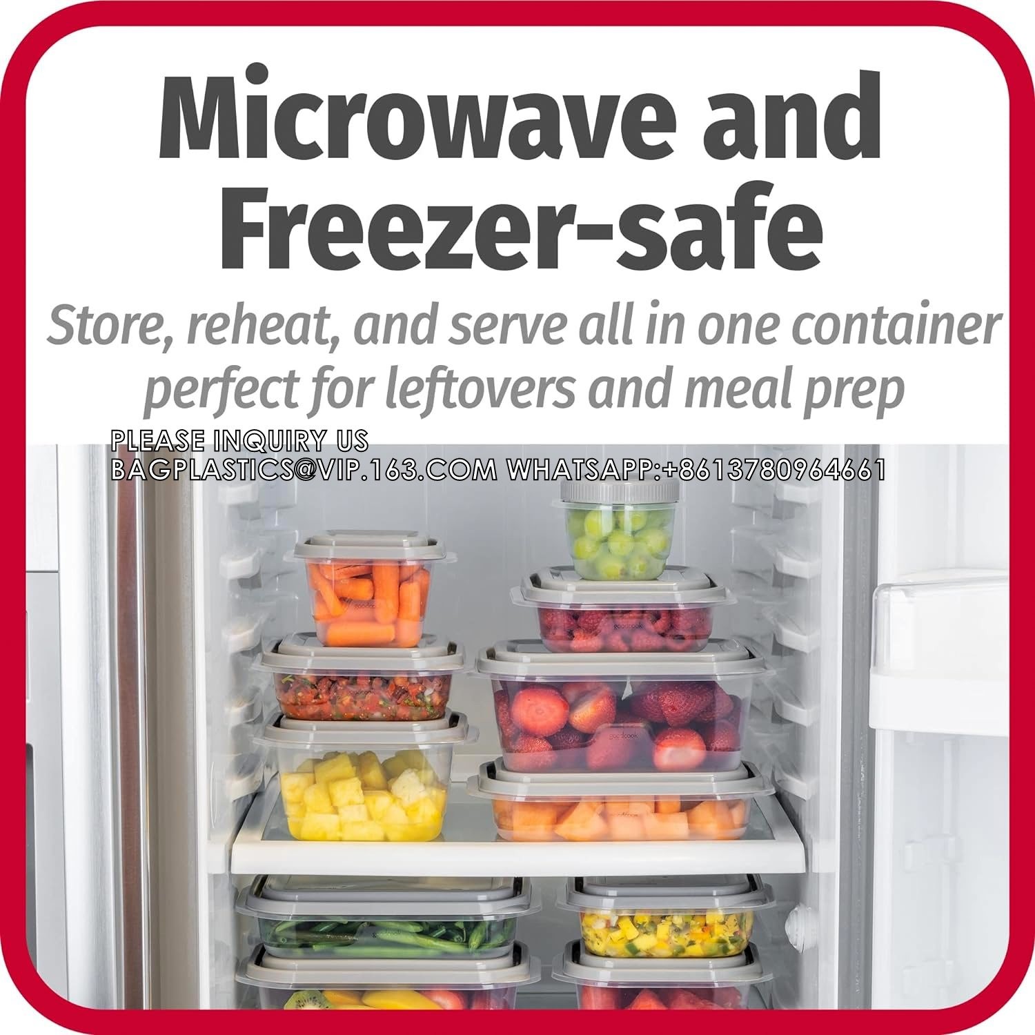 Plastic Food Storage Containers With Lids Dumpling Storage Box For Freezer Food Container Refrigerator, Dumpling