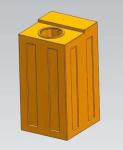 120 Liters Square Chemical Dosing Tank 32 Gallons