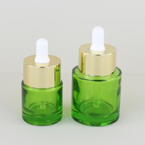 Wholesale 15ml 1oz 30ml 50ml Clear Frosted Glass Oil Bottle Green Transparent Dropper Bottle for Cosmetics Packaging Sealing Type from china suppliers
