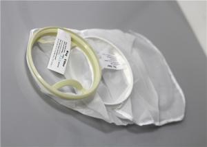 Wholesale 250 Micron Nylon Liquid Filter Bag 155X500mm Ultrasonic Welded No Protrusions from china suppliers