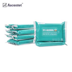 Wholesale 75% Antibacteria Alcohol Wip Disinfectant Alcohol Wet Tissue Kills Germ from china suppliers