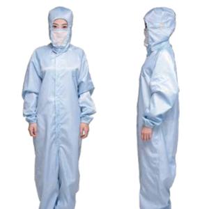 Wholesale 98% Conductive PE SMS Dust Free ESD Cleanroom Coverall from china suppliers