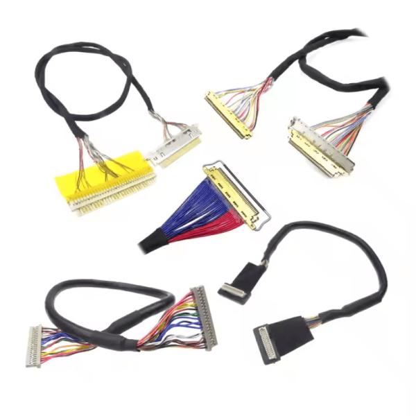 Custom Wire Harness for Industrial Automotive Durable UL 1007 22awg Cables from