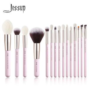 Wholesale Metal Ferrule ISO9001 Essential Makeup Brushes Set Coated Birch Wood from china suppliers