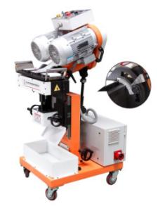 Wholesale Double Head Plate Edge Milling Machine Stainless Steel Beveling Deburring 1050rpm from china suppliers