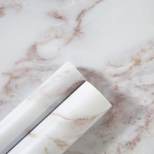 Wholesale Marble Effect PVC Furniture Film Roll For Table Top Decoration from china suppliers