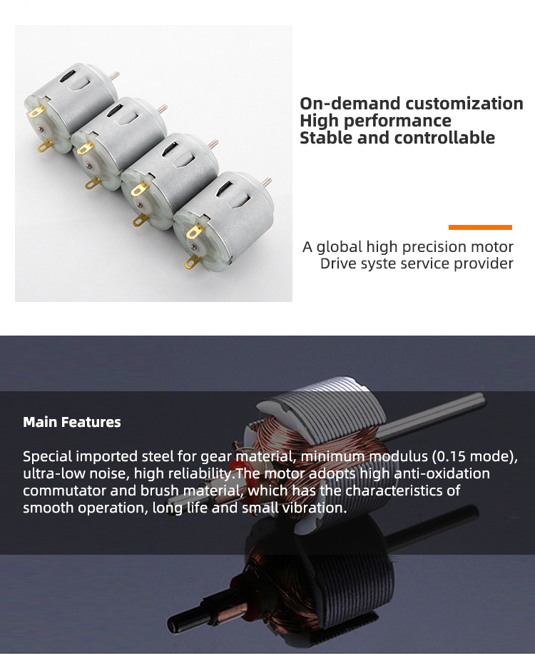 Faradyi Customized Hot Sale Low Current 2.7V 3V Micro Dc Vibration Motor
