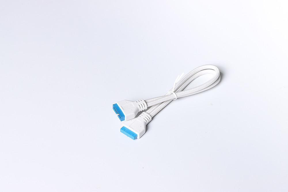 Sleeved Front Panel Kit USB 3.0 Header Extension Cable For Audio