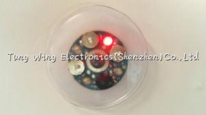 Wholesale Round Flashing Sound Recording Module Waterproof For Kids Clothing Shoes Pillow from china suppliers