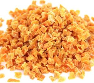 Wholesale 5*5mm Air Dried Vegetables Dried Sweet Potato Original Flavor Orange Color from china suppliers