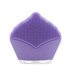 Battery Rechargeable Silicone Electric Facial Cleanser , Sonic Face Massager