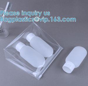 Wholesale Portable Daily Personalized Design Transparent Pvc Zipper Pouch Bags Leather Clutch Cosmetic Bag from china suppliers