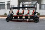 72V Lithium Battery 8 Seat Luxury Battery Powered Electric Golf Cart Buggy CE
