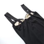 OEM maufactory Skirts Autumn cross -border new sexy sleeveless lacewave collar